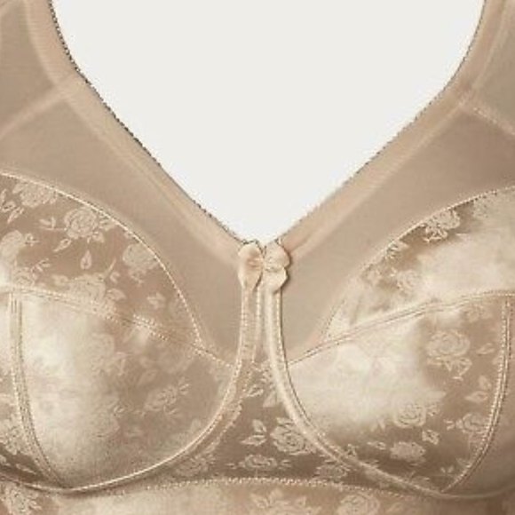 NWT Cortland Intimates (Venus) Full Figure Wireless Seamed Everyday Bra 7102 BG - Picture 6 of 6